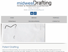 Tablet Screenshot of midwestdrafting.com
